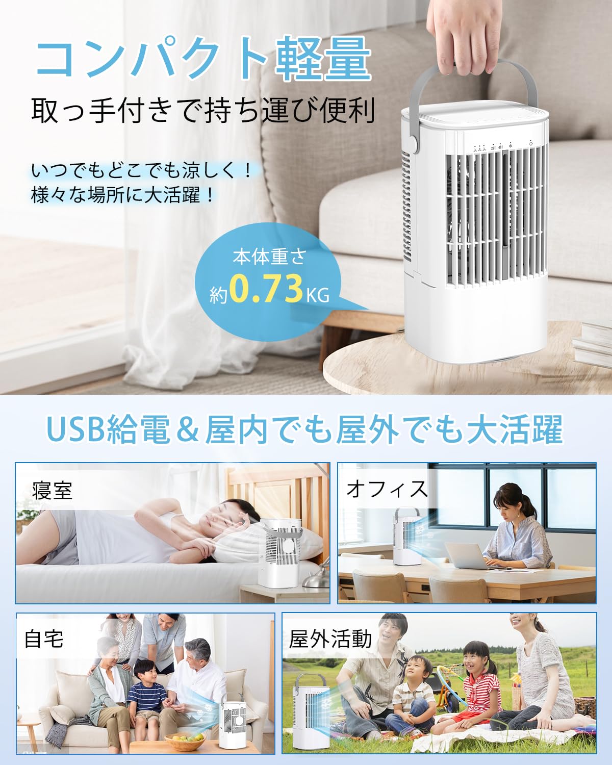 Amazon.co.jp: Aliliy: 扇風機・サーキュレーター